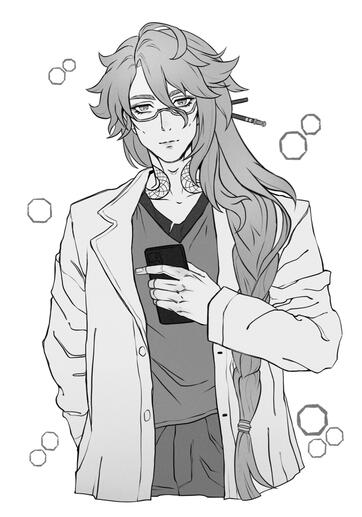 B&W halfbody 75$
